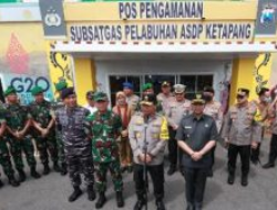 Kapolda Bersama Forkopimda Jatim Tinjau Kesiapan Pos Pengamanan KTT G20 Bali di Banyuwangi