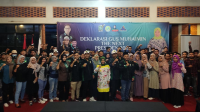 Young Millennials Declaration of Support for Presidential Candidate Gus Muhaimin 2024
