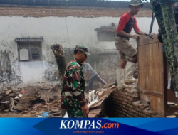 Diawali Suara Gemuruh, Rumah Warga Banyuwangi Mendadak Roboh