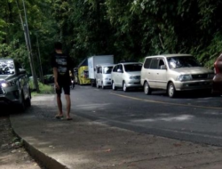 Truk Terguling di Gumitir, Jalur Jember-Banyuwangi Tersendat