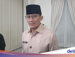 Sandiaga Jawab Kabar Merapat ke PPP: Per Hari Ini Masih Gerindra