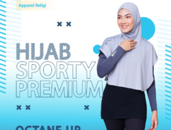 Hijab Sport Premium Octane Up