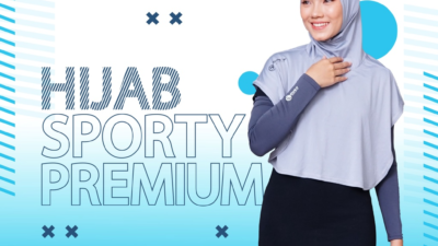 Hijab Sport Premium Octane Up