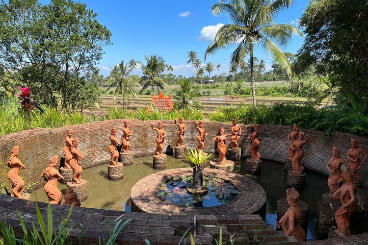 Terracotta Loving Garden, part of the Tamansari Tourism Village, Banyuwangi, East Java. 