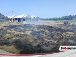 Lahan Kosong Terbakar, Warga Perumahan di Banyuwangi Dilanda Kepanikan