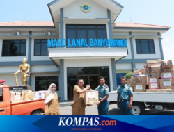 Through TNI AL, Banyuwangi Regency Government Distributes Humanitarian Aid to Palestinians