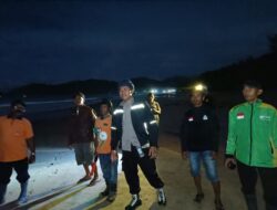 Tim Gabungan Terus Berpaya Mencari Remaja Terseret Arus laut Pulau Merah, Banyuwangi