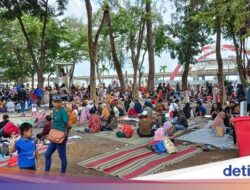 Pengunjung Pantai Kenjeran di Tahun Baru 2024 Capai 8.867, Naik dari 2023