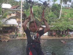 Melatih Nyali Anak Dengan Flying Fox, ini Lokasinya