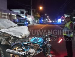 Kecelakaan Mobil Avanza dan GL Max di Siliragung, Satu Orang Alami Patah Tulang