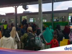 386 Ribu Orang Bepergian Naik KA dari Daop 8 Surabaya Selama Libur Nataru