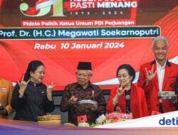 HUT ke-51 PDIP: Gibran Beri Ucapan, Jokowi Pilih Absen