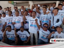 Logistics Driver Community in Banyuwangi Declaration of Support for Prabowo – Gibran
