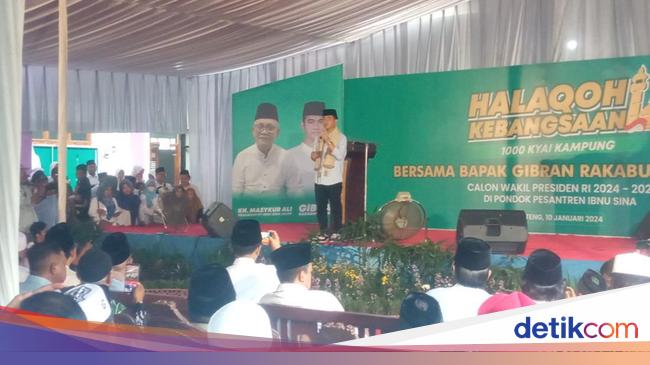 di-depan-para-santri,-gibran-buka-bukaan-alasan-bahas-sgie-saat-debat