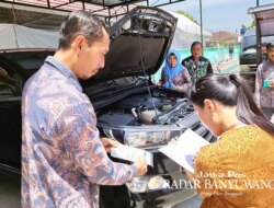 Kendaraan Dinas Milik PN Banyuwangi Diperiksa, Termasuk Mobdin Hakim