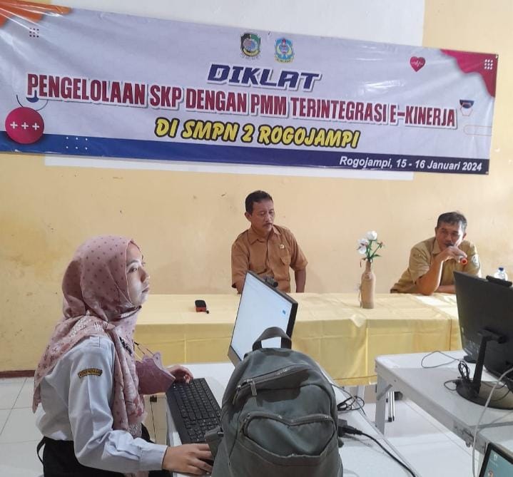 guru-smpn-2-rogojampi-ikuti-diklat-pengelolaan-skp-dengan-pmm-terintegrasi-e-kinerja