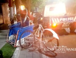 Lagi Asyik Beristirahat, Tukang Becak di Banyuwangi Ini Disambar Xenia Oleng – Radar Banyuwangi