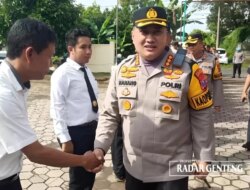 Banyuwangi Police Chief Visits Songgon Police Headquarters to Find Out About Area Conditions and Situation