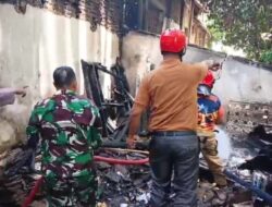 Setengah Ruang PKK dan Aula Desa kedayunan Menjadi Sasaran Si Jago Merah