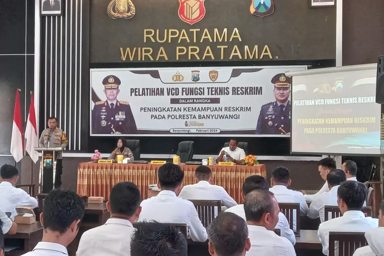 dibekali-vcd,-kemampuan-reserse-polresta-banyuwangi-disegarkan-–-radar-banyuwangi