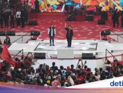 Kampanye Akbar Ganjar-Mahfud, Megawati Bakar Semangat Simpatisan Banyuwangi