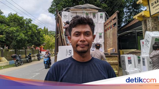 kisah-sopir-pengantar-logistik-pemilu:-2-pekan-tinggalkan-rumah-takut-hujan