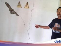 Rumah Warga Situbondo Retak-retak Dampak Pembangunan Tol Probowangi III