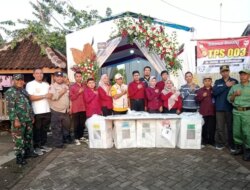 Unik, TPS di Blimbingsari Banyuwangi Ini Berhias Layaknya Acara Hajatan