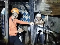 Ditinggal Saksikan Penghitungan Suara, Kampung Lukis Banyuwangi Terbakar