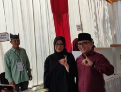Ganjar-Mahfud MD Menang di TPS Bupati Ipuk dan Anas