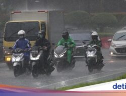 East Java weather 21 February 2024, Watch out 5 Thunderstorm Region