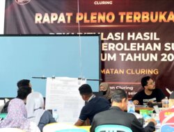 Jumlah Suara Lebih Tinggi dari DPT, PPS dan PPK Cluring Buka Kotak Suara
