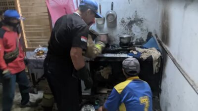 Selang Gas Bocor, Dapur Rumah Warga Kalilo Nyaris Terbakar