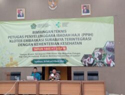 Materi Jurnalistik Bagi PPIH Kloter Embarkasi Surabaya Tahun 2024