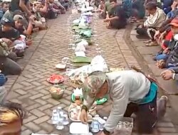 Minta Keselamatan dan Keberkahan, Pelaku Wisata Ijen Gelar Selamatan di Paltuding