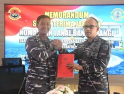 Letkol Laut (P) Hafidz Mantan Komandan KRI Badik-623 Pimpin Lanal Banyuwangi