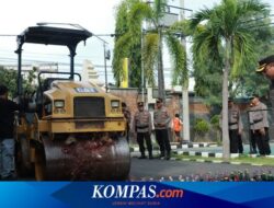 Thousands of Liquor and Hundreds of Brong Exhausts Destroyed by Banyuwangi Police Ahead of Eid