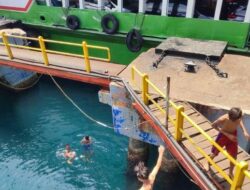 Kisah Anak Logam di Pelabuhan Ketapang, Rela Menantang Dalamnya Laut Demi Uang Recehan, ‘Ayo Lempar’ – Tribunjatim.com