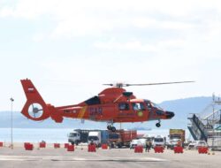 Forkopimda Banyuwangi-Basarnas Monitor the Bali Strait Homecoming from the Air