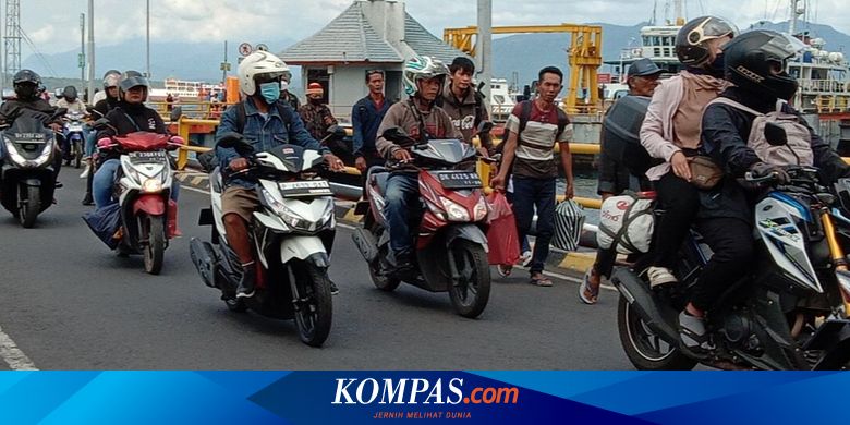 pemudik-dari-bali-ke-banyuwangi-didominasi-roda-dua,-mengaku-lebih-nyaman