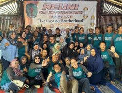 Manfaatkan Momentum Lebaran, alumi SMABA Tahun 1993 Gelar Halal Bihalal