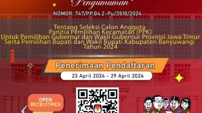 kpu-banyuwangi-buka-pendaftaran-anggota-ppk-untuk-pilkada-2024