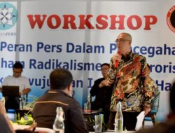 Insan Pers Banyuwangi Diminta Ikut Membantu Penanggulangan Terorisme di Indonesia