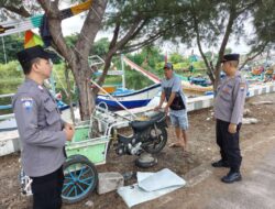 Dukung Pelaksanaan WWF di Bali, Polisi Banyuwangi Tingkatkan Pengamanan di Pelabuhan Rakyat