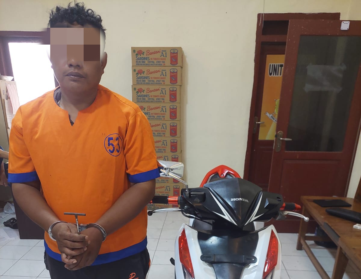 embat-kendaraan-roda-dua-di-muncar,-pria-asal-kecamatan-srono-ditangkap-polisi