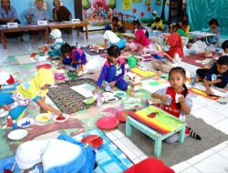 Gemasnya Penampilan Ratusan Anak TK se-Banyuwangi di Lomba Kreativitas