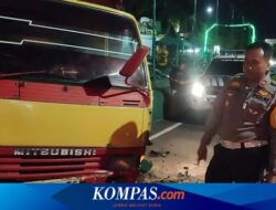 Diduga Mabuk, Sopir Truk Tabrak Pagar Masjid Ikon Banyuwangi