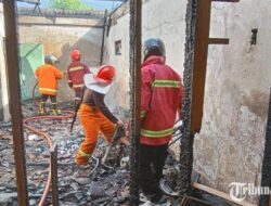 Rumah di Banyuwangi Ludes Terbakar Usai Pemilik Buang Putung Rokok Sembarangan – Tribunjatim.com