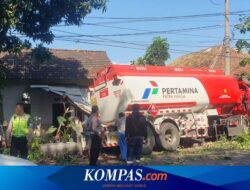 Truk Pertamina Tabrak 2 Rumah di Banyuwangi, Sopir Diduga Mengantuk