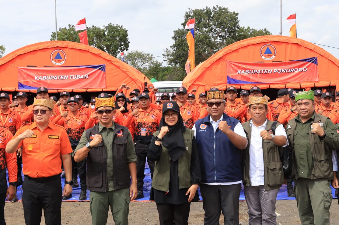 jadi-tuan-rumah-sarasehan-gelar-peralatan-kebencanaan,-bpbd-se-jatim-kumpul-di-banyuwangi